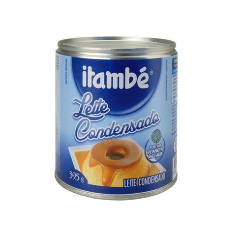 Itambé Condensed Milk - 13.9 oz | Leite Condensado Itambé Lata - 395g - (PACK OF 02)