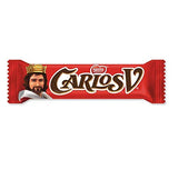 Carlos V Milk Chocolate 27 Pack, 20g Each Authentic Mexican Candy with Free Chocolate Kinder Bar Included