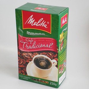 Melitta - Traditional Roasted Coffee - 8.65 oz (PACK OF 04) | Melitta Café Torrado e Moído Tradicional - 250g (Pack of 4)