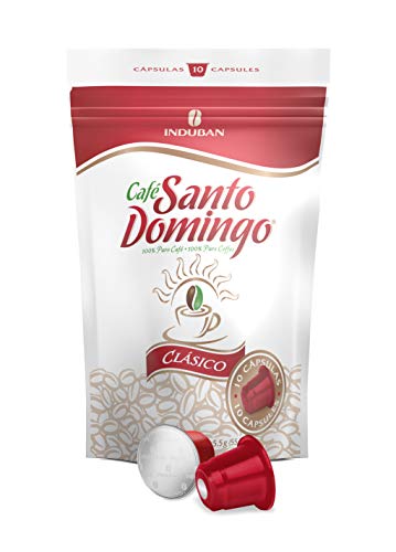 Santo Domingo Coffee Capsules - Compatible with Nespresso Original Brewers · Product from the Dominican Republic (10)