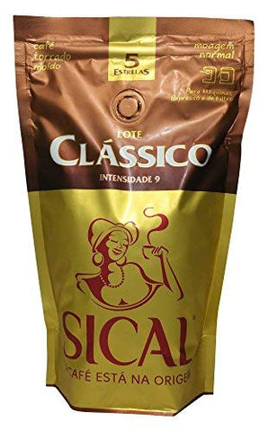 Sical, Classico Dark Roast Coffee, 8.82 Ounce
