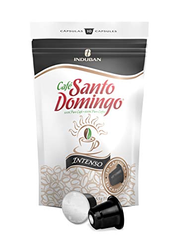 Santo Domingo Coffee Intenso Capsules - Compatible with Nespresso Original Brewers · Product from the Dominican Republic (10)