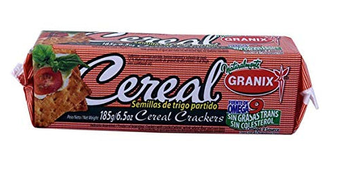 Granix Cereal Galletas Argentinas - 185 gr. | Cereal Crackers 6.7 oz.