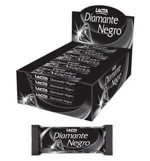Lacta - Diamante Negro - Milk Chocolate with Crunchy (PACK OF 01) | Chocolate ao Leite c/ Crocante - Box 400g