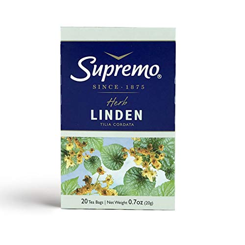 Linden Tea - Te de Tilo - Supremo 0.7 Oz 20 Tea Bags