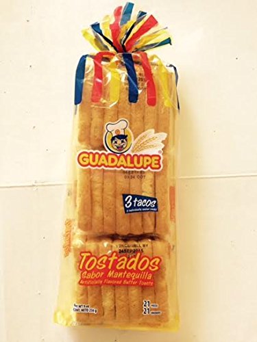 Guadalupe Tostados (Sabor Mantequilla) Artificially Flavored Butter Toasts