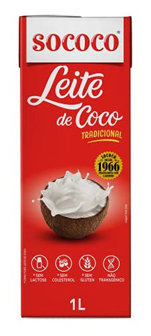 Coconut Milk Sococo Tetra Pak 1L
