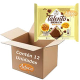 TALENTO Garoto (Recheado Sabor Torta de Maracuja, Box of 12)