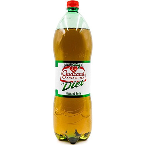 Guaraná Antarctica Diet Soda, 68 Fluid Ounce (Pack of 6)