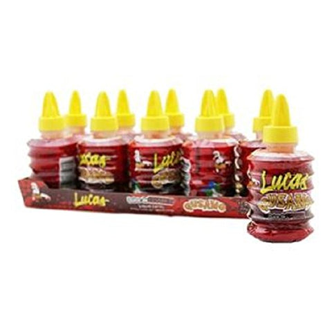 LUCAS GUSANO CHAMOY LIQUID CANDY 1.34 oz Each ( 10 in a Pack )