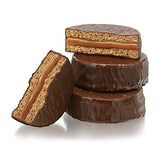 Argentina Alfajores Successo, Chocolate Coated Cookies and Filled with Argentinian Dulce de Leche, Typical Argentina Food, Argentina Candy Great for Gift, (Box of 12 Units, Milk Chocolate Coat)