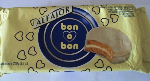 ALFAJOR BON O BON BLANCO (Pack of 2) 240g x 2