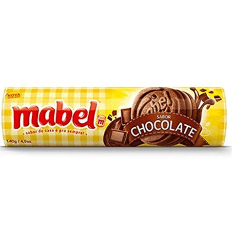 Chocolate Creme Cookie Mabel 4.9oz 3 Package - Bolacha Mabel De Chocolate 3 Pacote