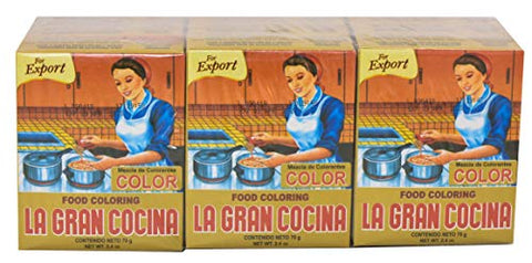 Triguisar Color / Food Coloring (La Gran Cocina) Pack of 12