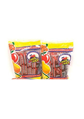 2 X Chaca-Chaca Tamarindo De Frutas Sal Y Chile Tamarind Mexican Candy 20 Pcs