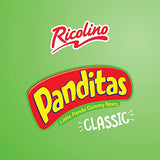 Ricolino Panditas Little Panda Gummy Bears Classic Candy Pack, Flavored Variety, 6 Individual Bags, 4.4 Ounces Each, Net Weight of 26.4 Ounces