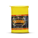 Deluxe Puerto Rican Coffee Selection | Premium Pack of 4 - 8oz Assorted Ground Coffee | Cafe Crema, Cafe El Coqui, Cafe Rico, Cafe Yaucono | Includes El Pantry Coffee Wooden Stirrer