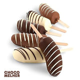 CHOCOMELHER MIX (4 Varieties) to Make Delicious, Crunchy and Full of Flavor Chocobananos - 12 Pack - Each Box Contains: 4 Clásico - 3 Peanuts – 3 White and 2 Strawberry Chocomelher - 12 Bags of 13.22 oz.