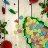 JOLLY RANCHER Sours Assorted Fruit Flavored Gummies Candy, Christmas, 5 lb Bulk Bag