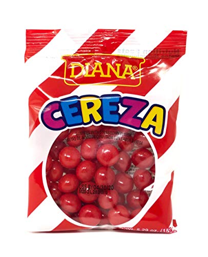 DIANA Gomitas 150 gr. | Jelly Beans 5.29 oz. - 2 Pack. (Cereza / Cherry Jelly Beans, 2 Pack)
