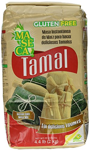 Maseca Instant Corn Masa Mix for Tamales 4.4lb | Masa Instantanea de Maiz para Tamales 2kg