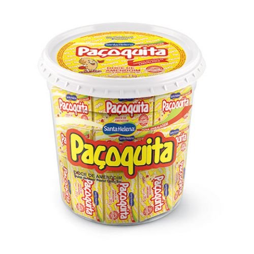 Paçoquita Doce de Amendoim 1kg | Ground Peanut Candy bar 35.2oz