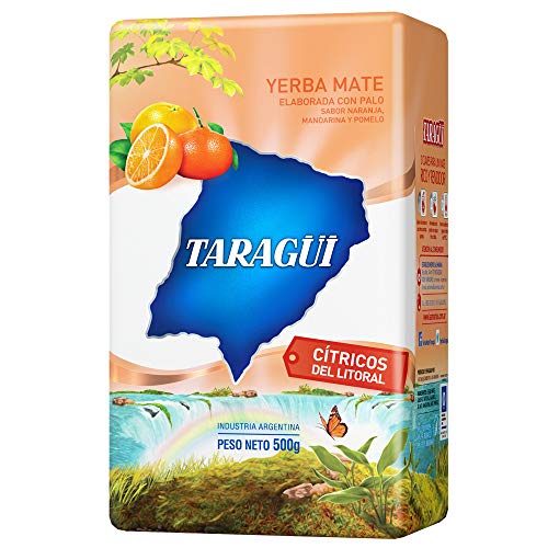 Yerba mate Taragüi Orange or Pear or Passionfruit or Citric 500 gr (Citric)