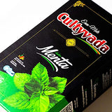Circle of Drink - Cultyvada Mint (Menta) Chimarrao Erva Mate - Gourmet - Non-Aged - Super Fresh Green Brazilian Yerba Mate - Vacuum Sealed - 1.1 LB - 500g (1 PACK)