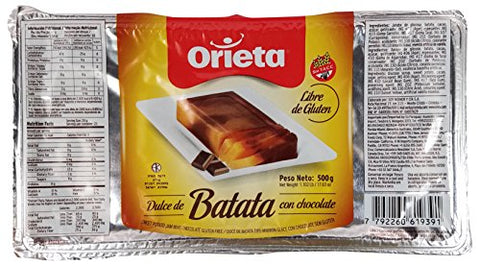 ORIETA DULCE Dulce De Batata/Chocolate Orieta, 11.25 lb
