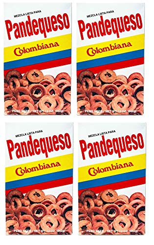 COLOMBIANA Pandequeso 342 grs. - 4 Pack. / Cheese Bread 12 oz. - 4 Pack.