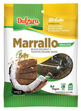 Dulzura Borincana Black Coconut (Marrallo) Bites 3.4 Ounce Bag