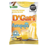 D'Gari Gelatin Dessert Eggnog- Dgari Rompope oz- 5 pack (ROMPOPE)