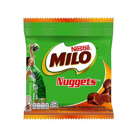 Milo Nuggets Chocolate (24 pack - 8.4 oz per pck) The best Colombian and Malaysian snack covered with delicious chocolate flavor