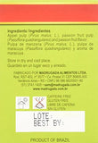 Passion Fruit Tea 10 tea bags - Chá de Maracujá 10 sachês - Madrugada - 0.5oz (15g) GLUTEN FREE - (PACK OF 04)