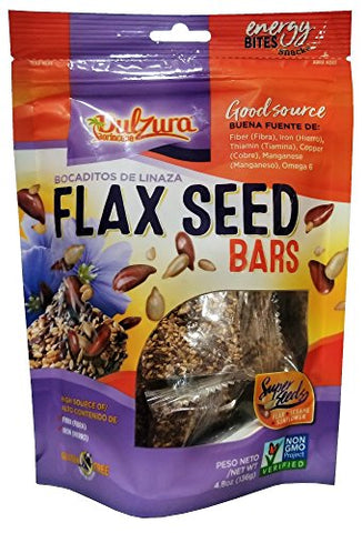 Dulzura Borincana Nutri Seeds (Flax Seeds, Seame Seeds, Sunflower Seeds) Bites 5 oz
