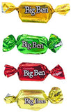 Eight-14 Big Ben Caramel with Nuts - Assorted Individually Wrapped Candy Caramels - 19.39 oz bag of 100 (Assorted caramel/nuts, 100 pcs)