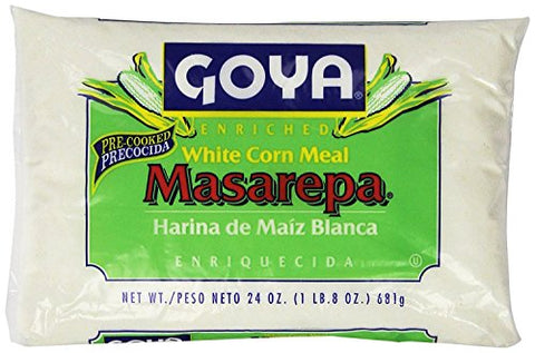 Goya White Corn Meal Masarepa 24 Oz (PACK OF 01)