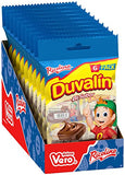 Ricolino Duvalin Hazelnut and Vanilla Artificially Flavored Candy Spread, 3.12 Ounces Treat, Box with 10 Bags of 6 Count