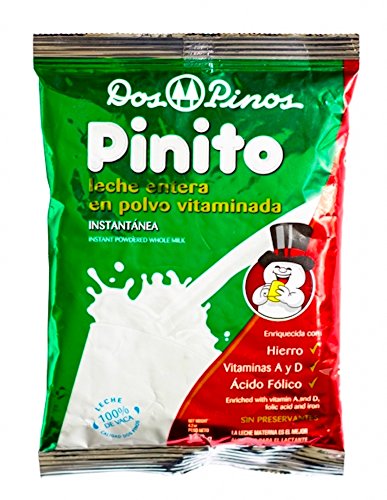 Dos Pinos, Pinito Instant Powdered Whole Milk, 800 gr (28.2 oz), from Costa Rica
