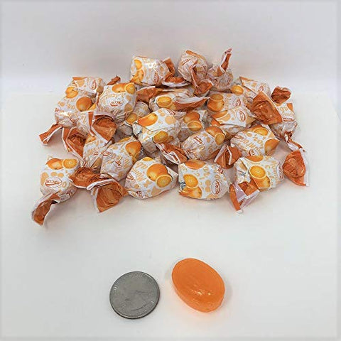 Arcor Orange Filled Fruit Bon Bons 2 pounds bulk orange hard candy