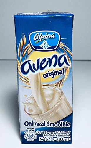 Alpina Avena Original Oatmeal Smoothie 6.7 Oz (200 ml ) Pack of 18