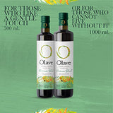 Extra Virgin Chilean Olive Oil by Olave |Premium Blend - First Cold Press, 33.8 Fl Oz (1000 Ml)