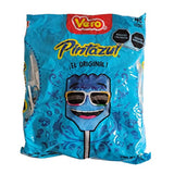 1x bag of 48 pcs Paletas VERO Pinta Azul Brochas Sabor Frambuesa El Original Rellenas Sweet Best Lollipops Top Mexican Candy Favorites! New,Multi,1 bag