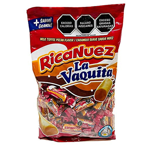 La Vaquita Rica Nuez Milk Toffe Pecan Flavor - La Vaquita Rica Nuez 12.89 Oz