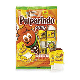 De La Rosa Pulparindo Push Hot & Salted Tamarind Pulp Candy 12pz Bag-15oz
