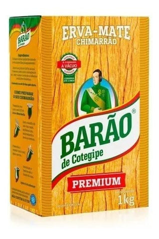 YERBA MATE BARÃO EXPORT COMPUESTA 1KG - Brasil Eu Quero