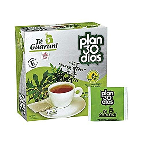 Te Guarani – Plan 30 Dias (30 Day Plan) – Natural Slimming Tea – 60 Tea Bags