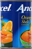 Ancel Orange Shells In Heavy Syrup, 17 Ounce (Pack of 24)
