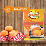 Su Sabor Latin Taste Almojábanas. Mezcla lista para preparar almojábanas colombianas. Almojábanas. Mix ready to prepare Bread. 1 Unit 300 Grams.