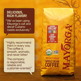 Mayorga Decaf Café Cubano, 5lb, Whole Bean Coffee, Dark Roast, Direct Trade, 100% USDA Organic Certified